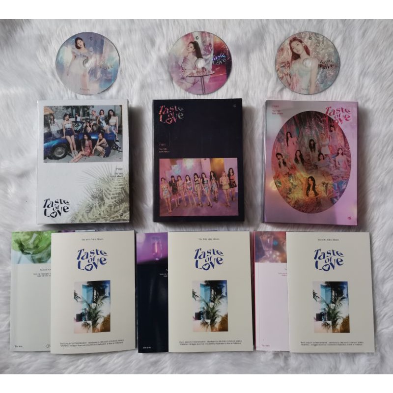 Onhand Twice Taste Of Love Sealed And Unsealed Albums Shopee Philippines