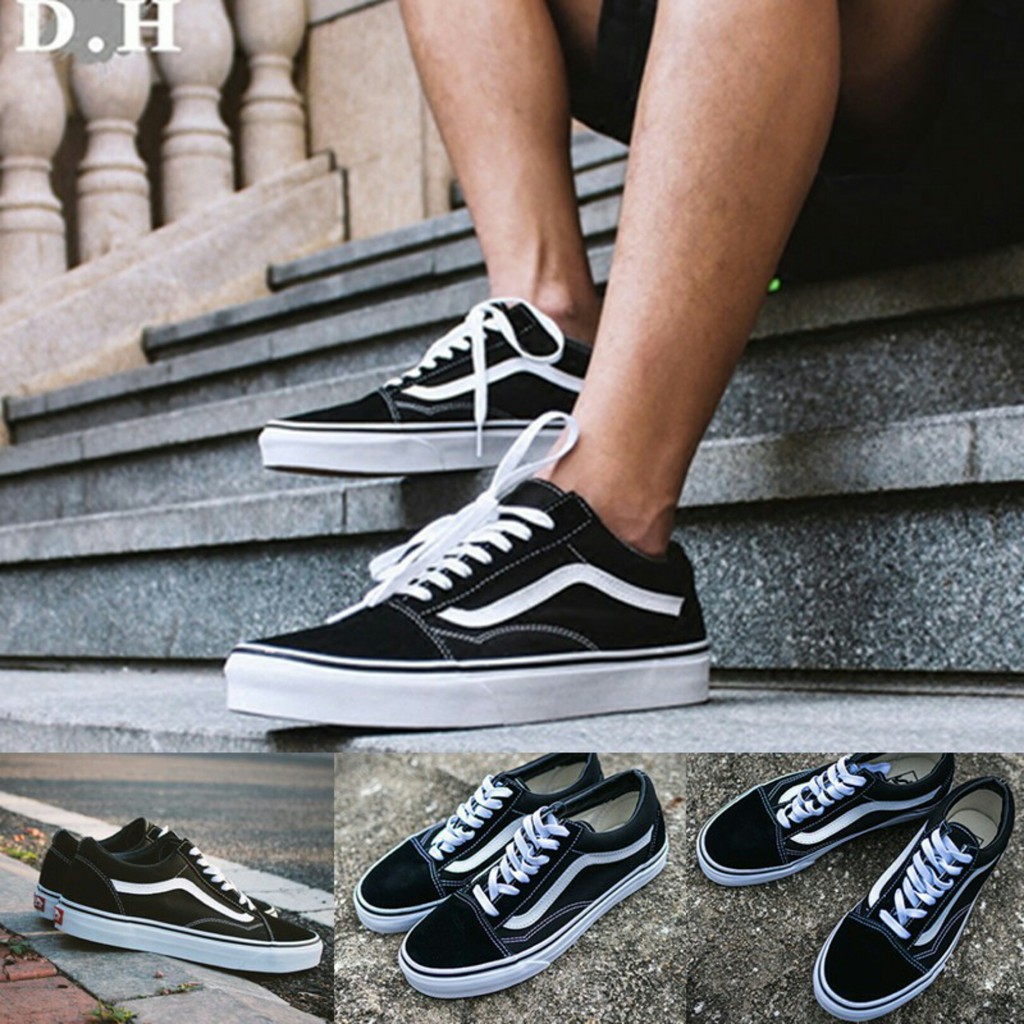 READY STOCK】HOT SALE original Vans old school canvas shoes for men or women  | Shopee Philippines