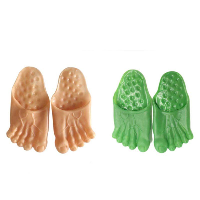 hulk slippers for adults