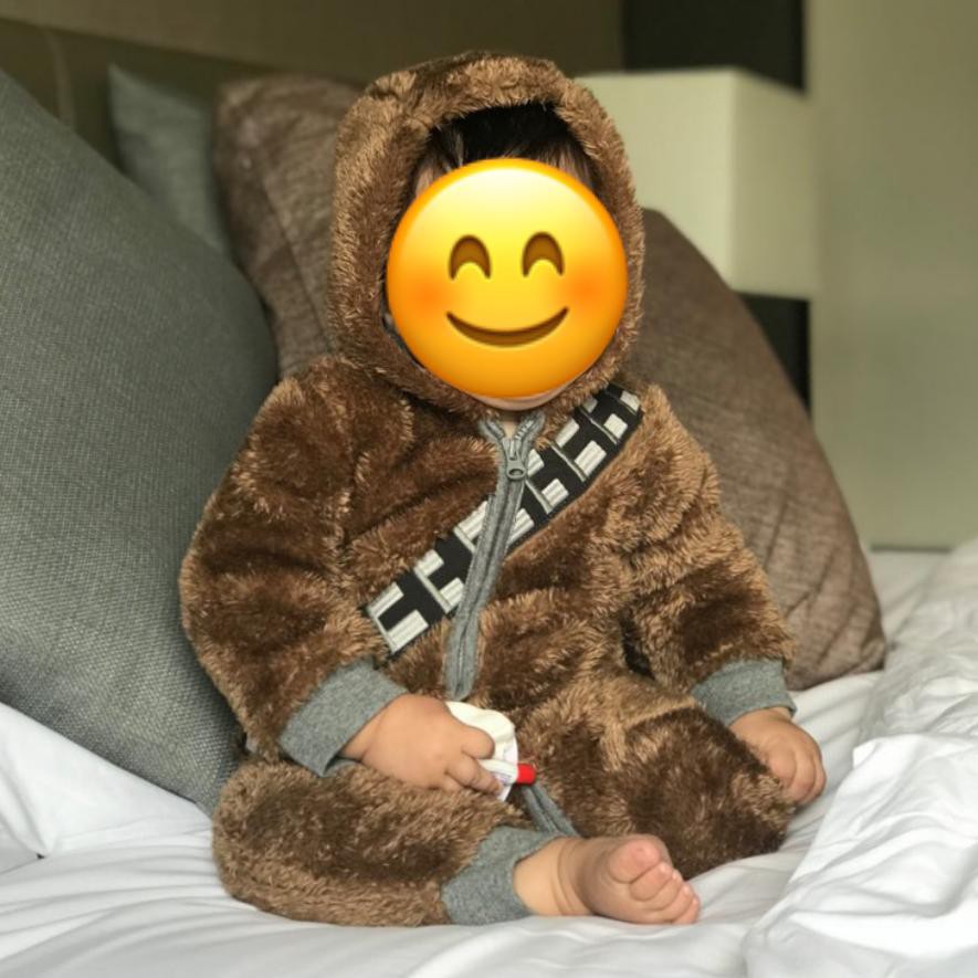 chewbacca baby costume