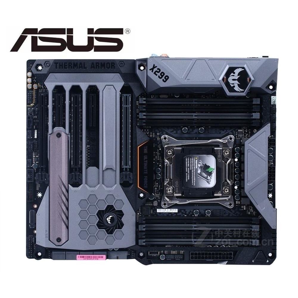 Asus Tuf X299 Mark 1 X299 Lga 2066 Ddr4 Dual M2 Usb 31 Desktop Motherboard Used Mainboard 