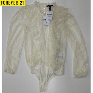 Forever 21 'careless a world tour' graphic punk Mesh overlay top... M main image 0