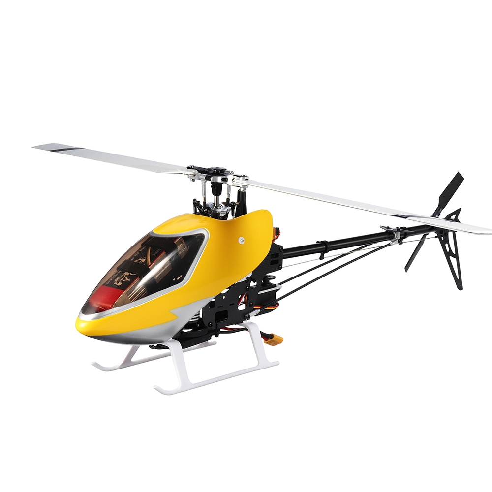 flybarless rc helicopter