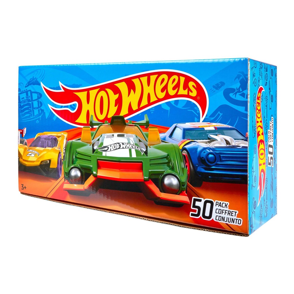 hot wheels car set 50