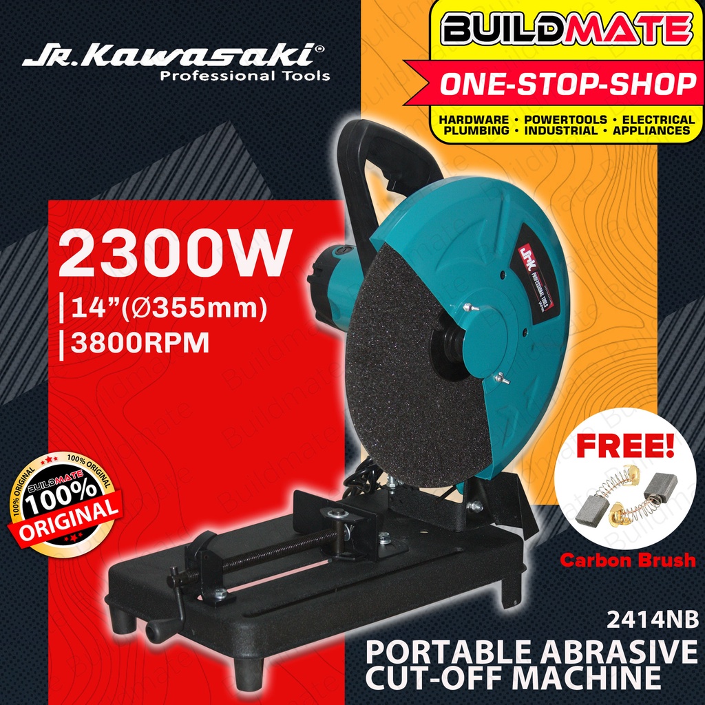 JR KAWASAKI Chop Saw Cut Off Machine 14" 2300W 2414ND 100 ORIGINAL