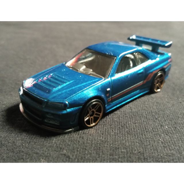 hot wheels nissan skyline gtr r34