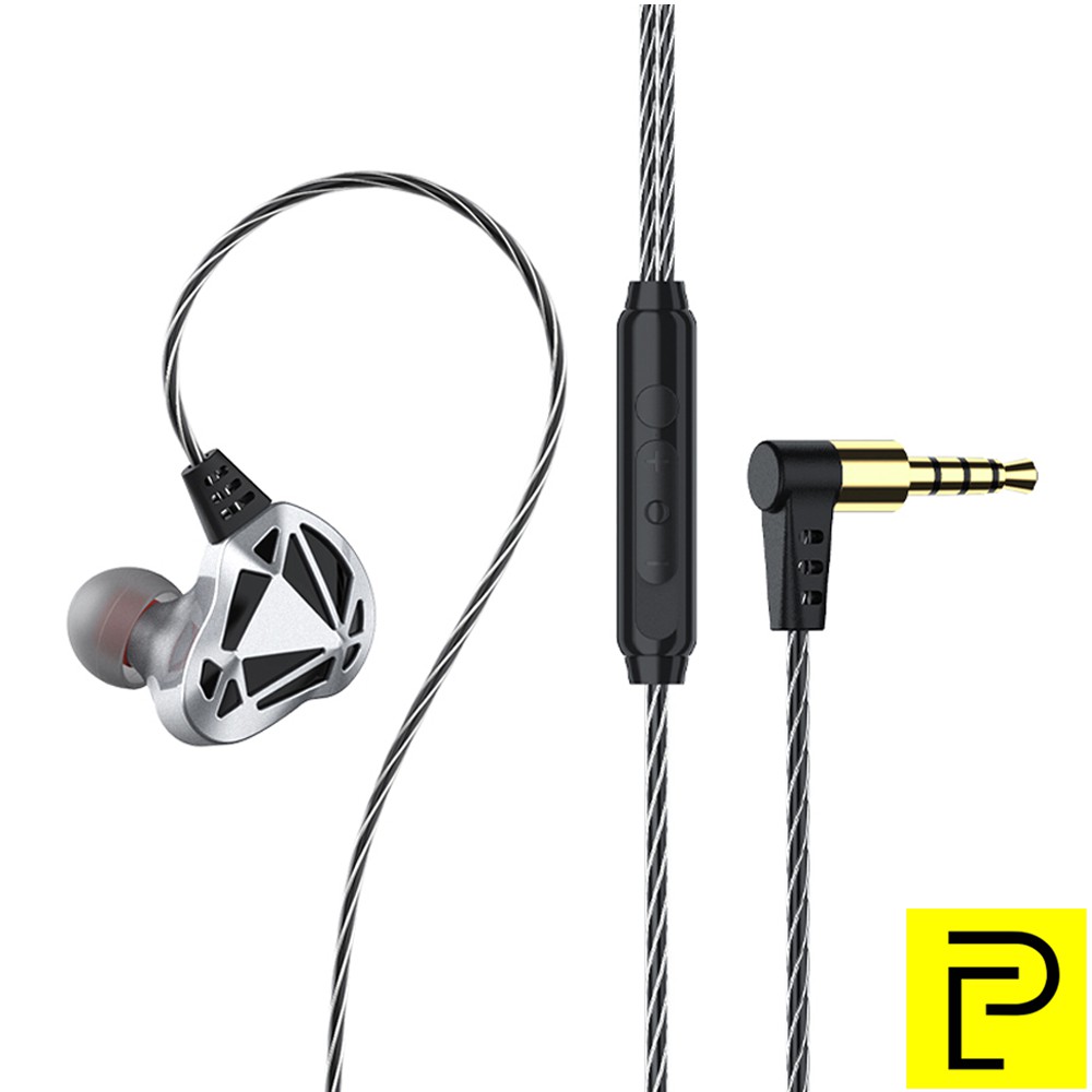 QKZ AK7 InEar Earphone With Microphone Headset 3.5mm Plug Music