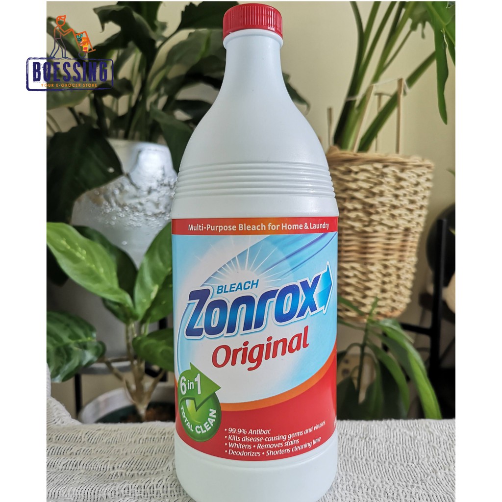 Zonrox Multi Purpose Bleach Original 1l Shopee Philippines