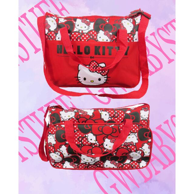 hello kitty diaper bag