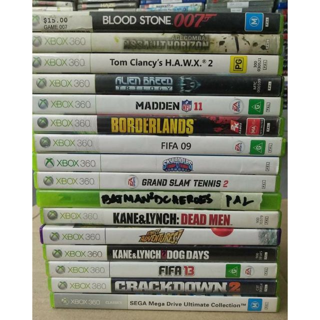 xbox 360 games shopee