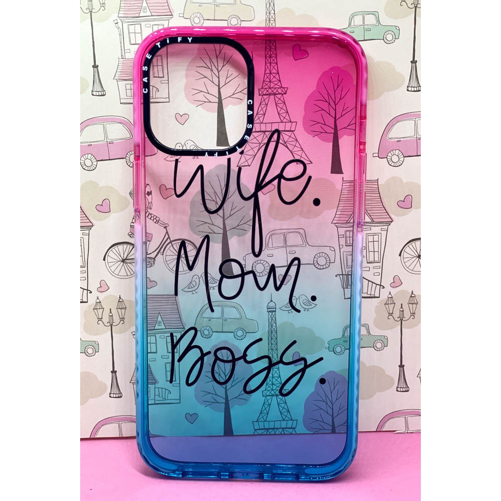 casetify wife mom boss