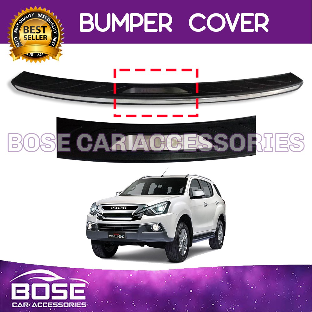 Isuzu MUX / MUX 2018 2019 2020 Rear Stepsill Rear Bumper Protector
