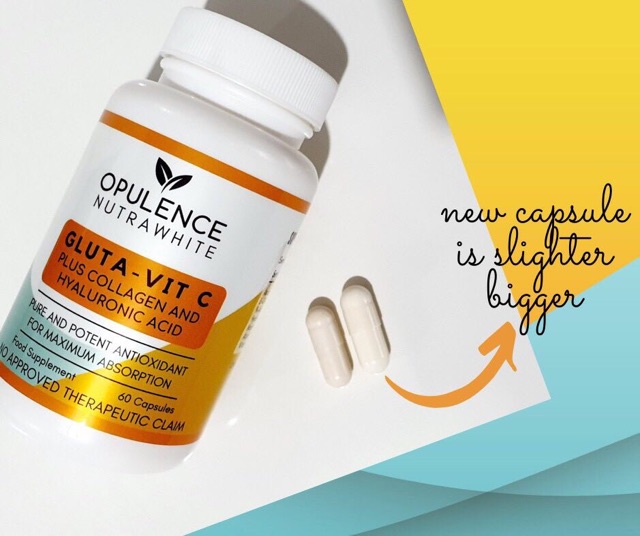 New Opulence Nutra White GlutaVitamin C Plus Collagen & Hyaluronic