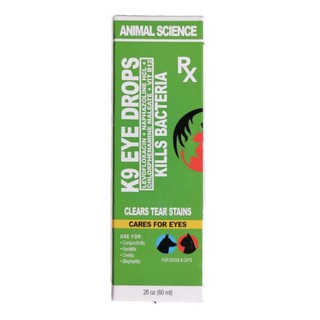 Animal Science: K9 EYE Drops for Dogs and Cats (60ml)