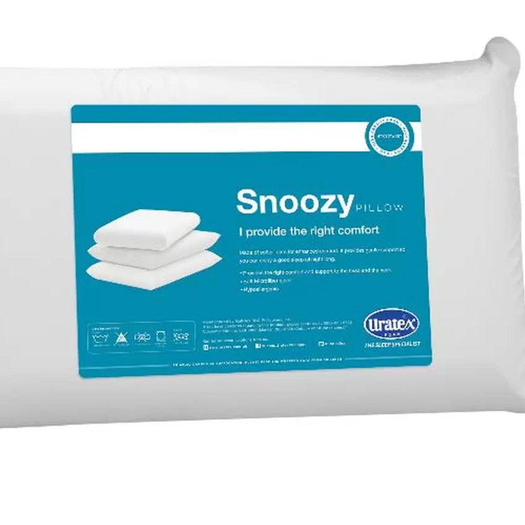 Uratex Snoozy Pillow | Shopee Philippines