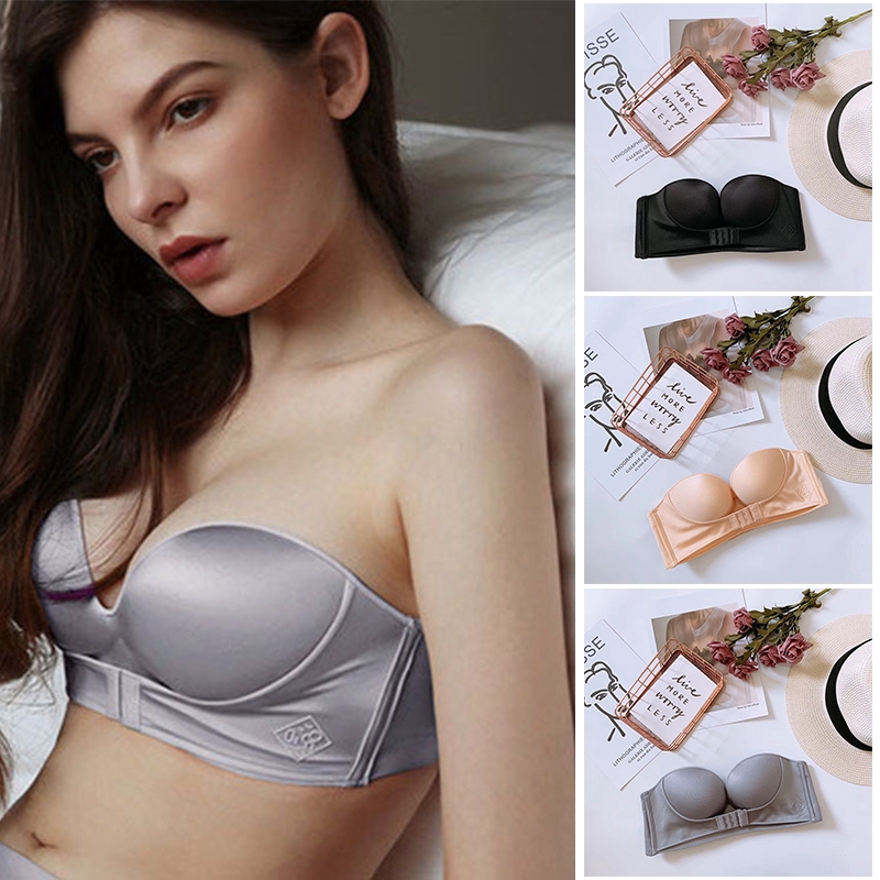 front strapless bra