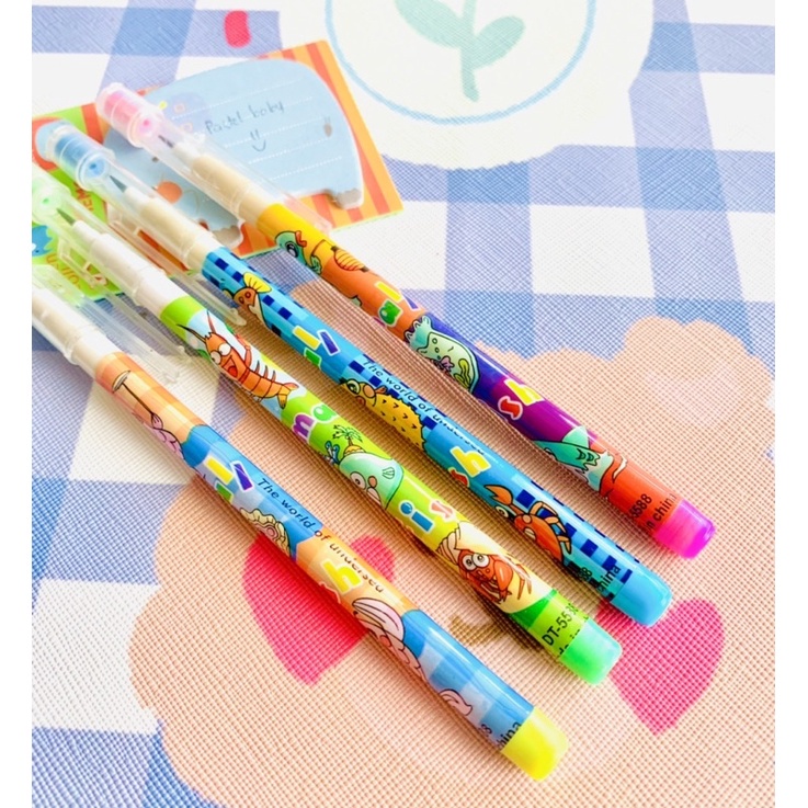 RETRACTABLE MAGIC PENCIL WITH ERASER FISH DESIGN MAGIC PENCIL