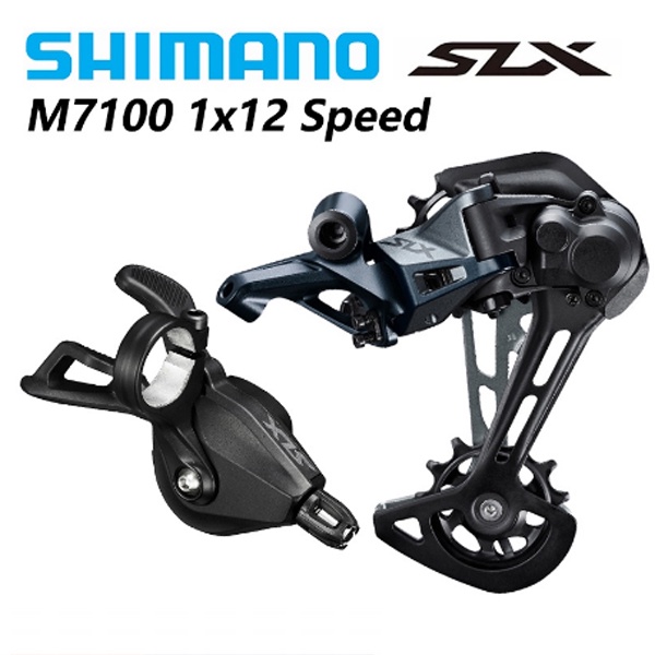 SHIMANO SLX M7100 12 Speed Groupset SL-M7100-R Shifter Shift Lever RD ...