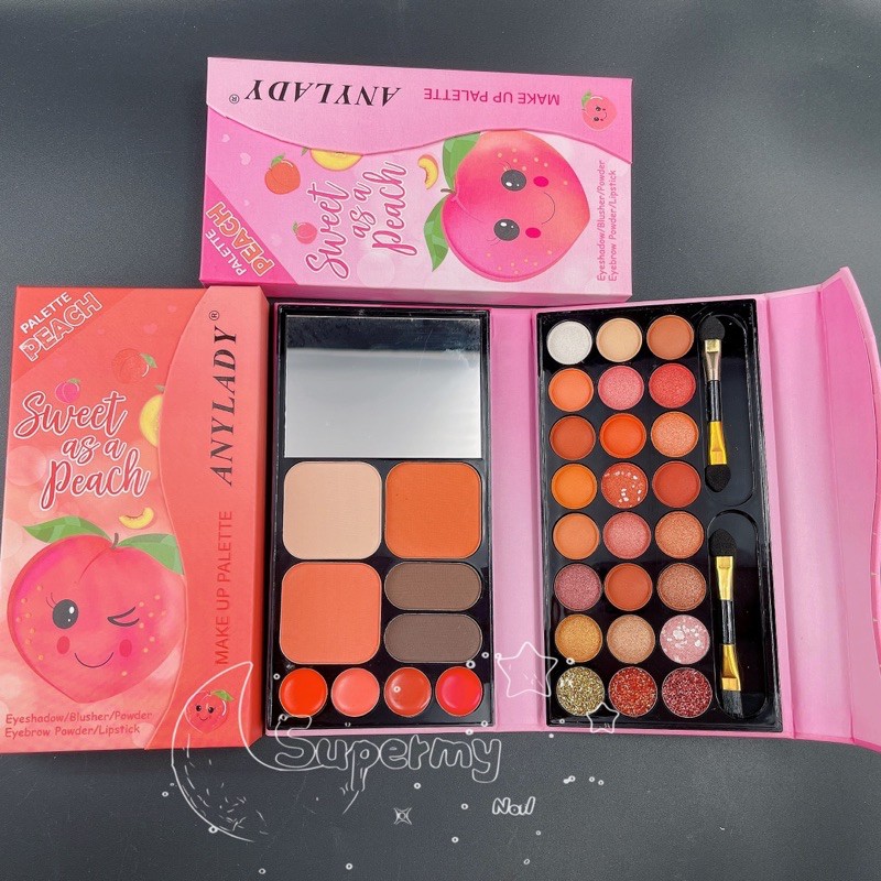 COD ANYLADY Eyeshadow Palette Highlighter blush available new box ...