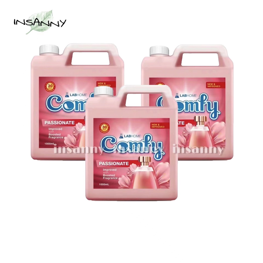 ( SET OF 3 ) LABHOME Comfy New and Improved Liquid Fabric Conditioner