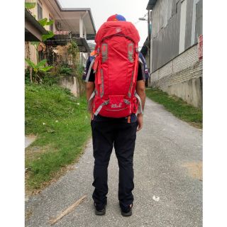 Jackwolfskin mountaineer 36 Backpack Hiking Bag Outdoor bagpack travel #7