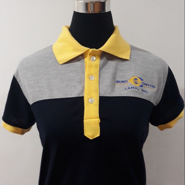 Customized polo shirt Tshirt printing Embroidery Uniform | Shopee ...