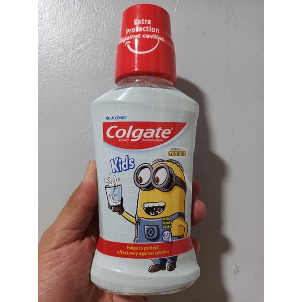 Colgate Kids Mouthwash Minions 250ml Shopee Philippines