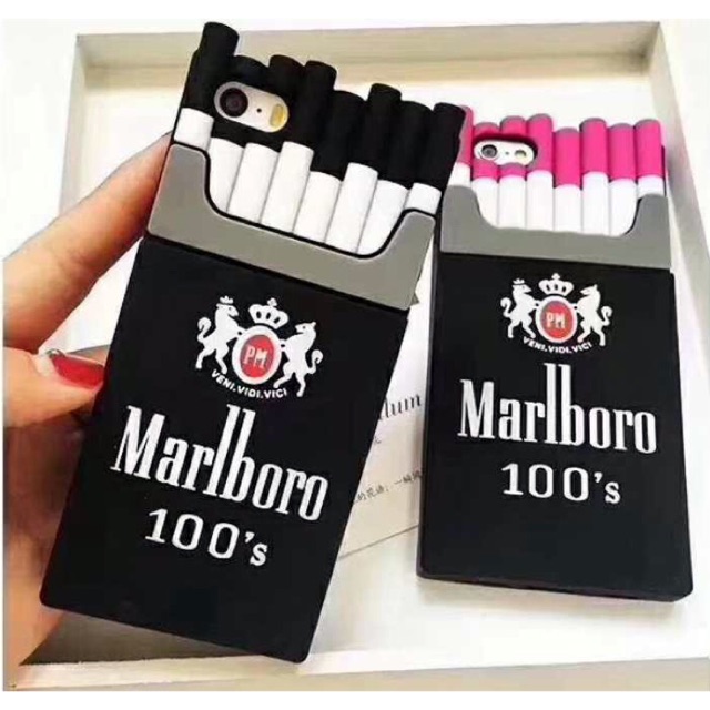 Cod For Apple Iphone 5 5s 6 6s Plus 7 8 Plus X Xs Max 3d Marlboro Fashion Soft Silicone Case Cover Shopee Philippines