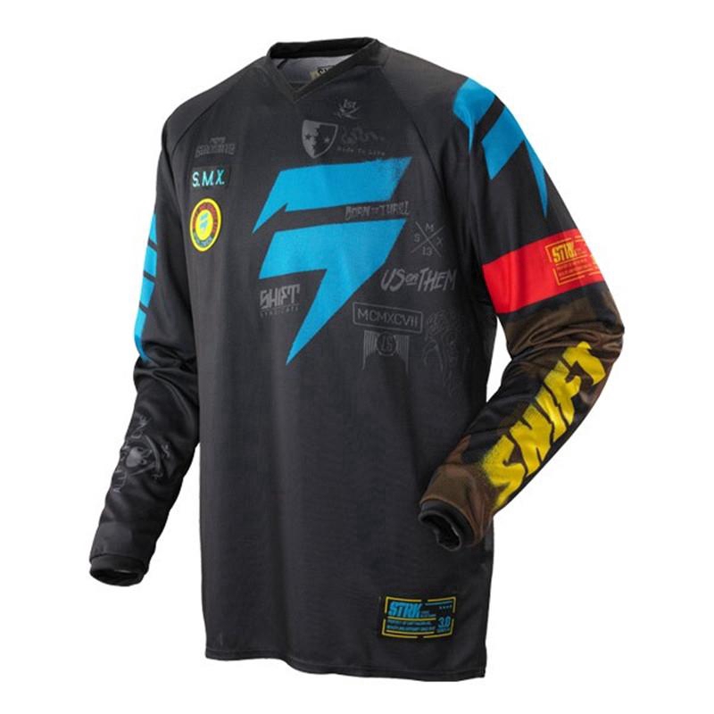 Motocross Jersey Long Sleeve Outdoor Motorcycle Dirt Bike Downhill ...