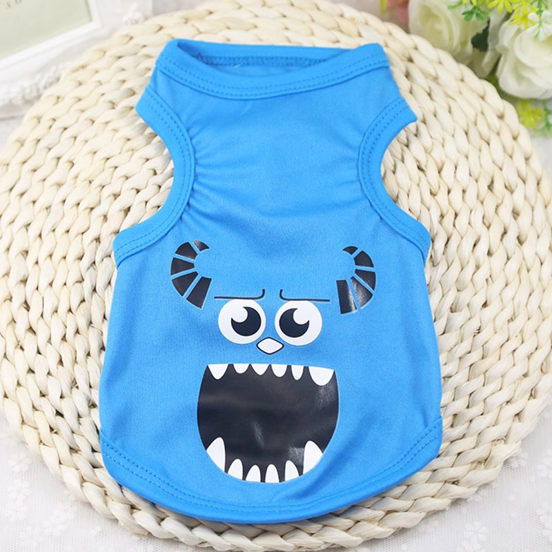 Lovely Dog Clothes Summer Pet Vest Comfortable Breathable #7
