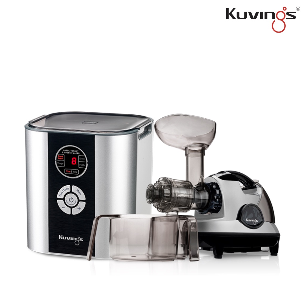 Kuvings Bundle Greek Yogurt and Cheese Maker KGC621CE + Horizontal