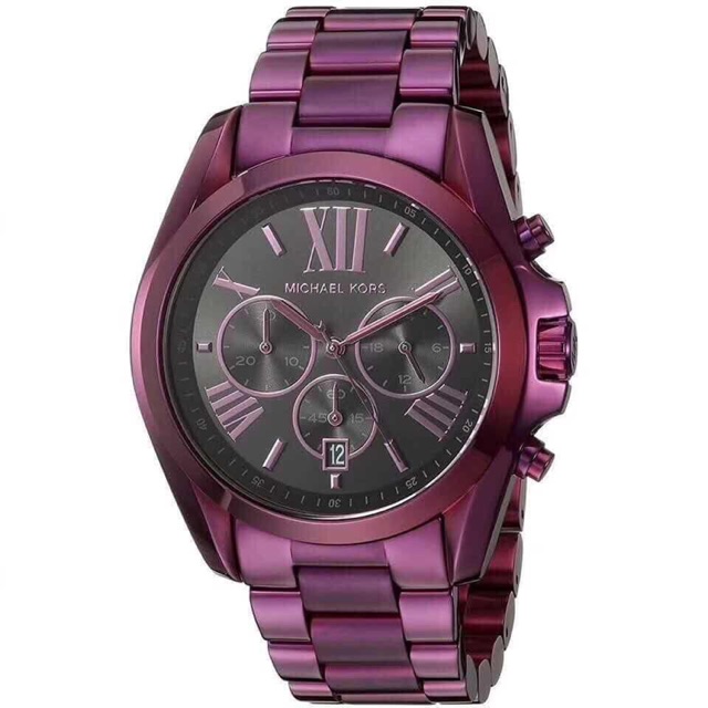 purple mk watch