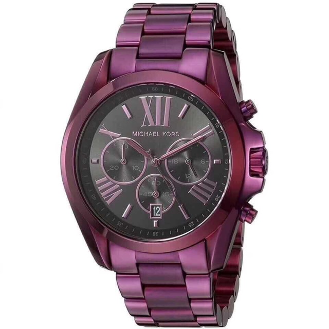 michael kors watch purple