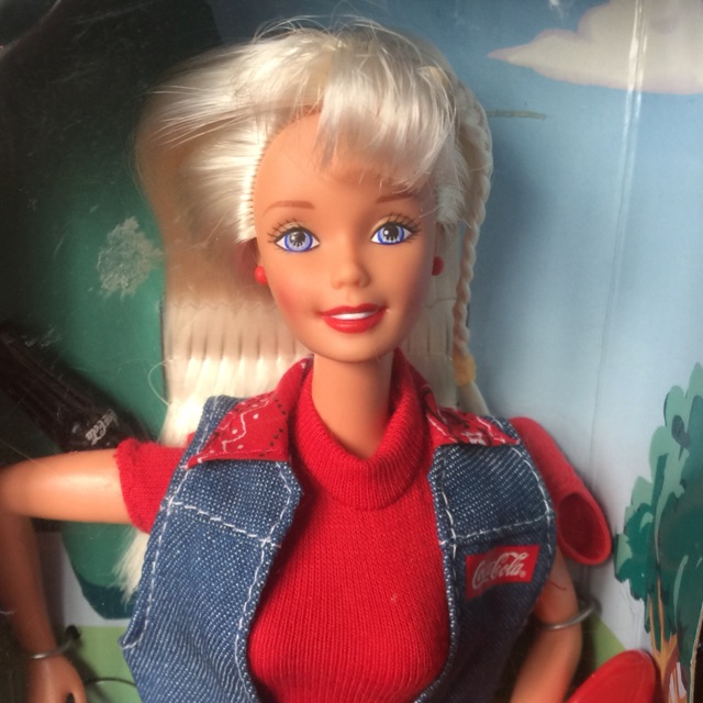 vintage coca cola barbie