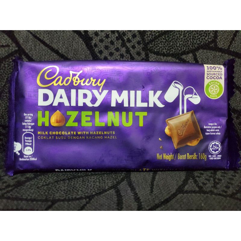 Cadbury Dairy Milk Chocolate 160g | Shopee Philippines