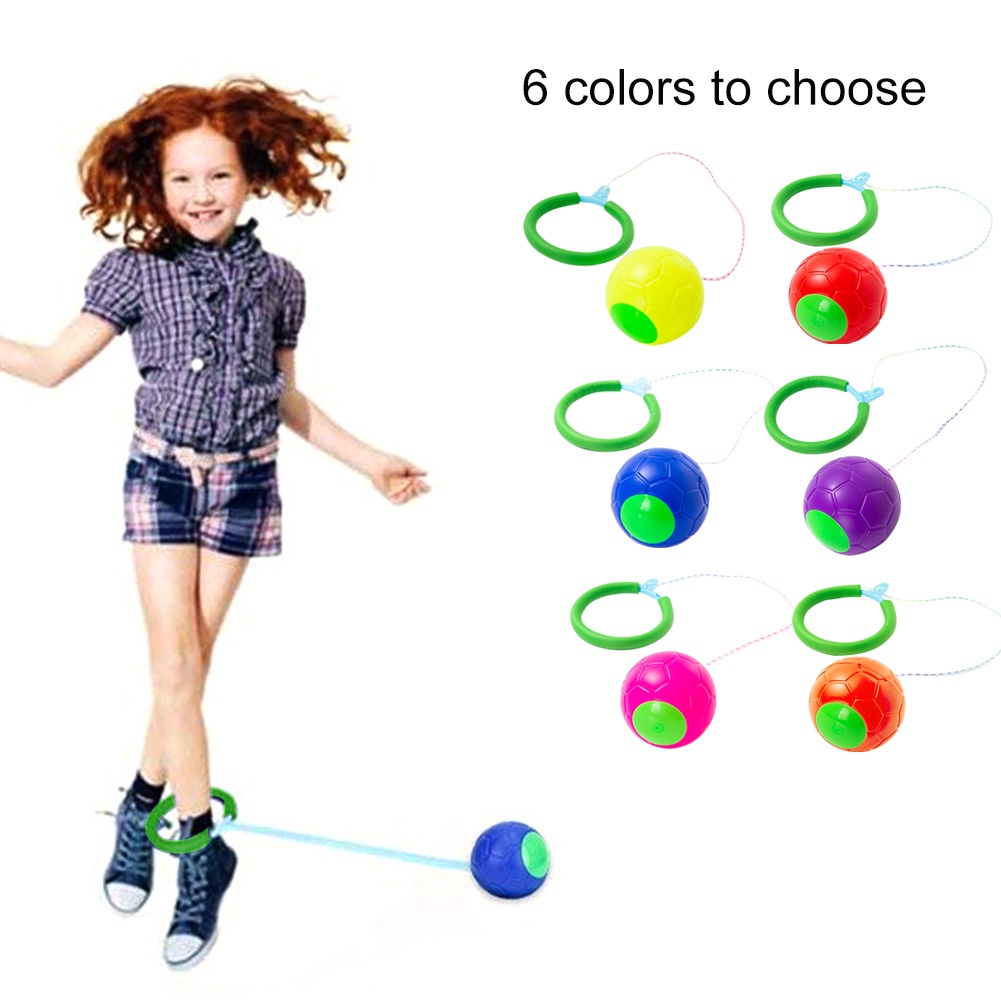 Single Leg Kick/Foot Ball Toys/ Jumping Ball/ Bouncing Ball Color Random 