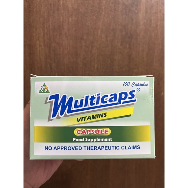 MULTIVITAMINS FOR ADULT, MULTICAPS, MULTIMEEDS CAPSULE Shopee Philippines