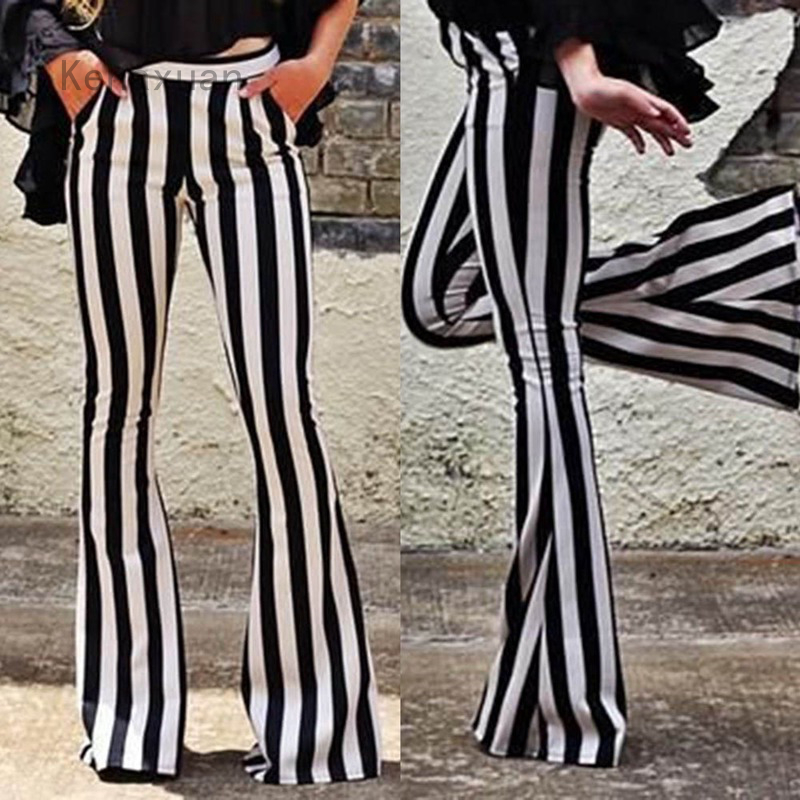 striped long pants