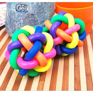 Dog toy pet colorful cute ball design toy pet Color ball pet toy ball dog toy rubber ball