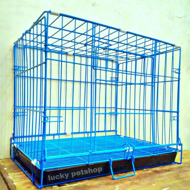 Dog Cage Cat Cage Collapsible Pet Cage Size 2