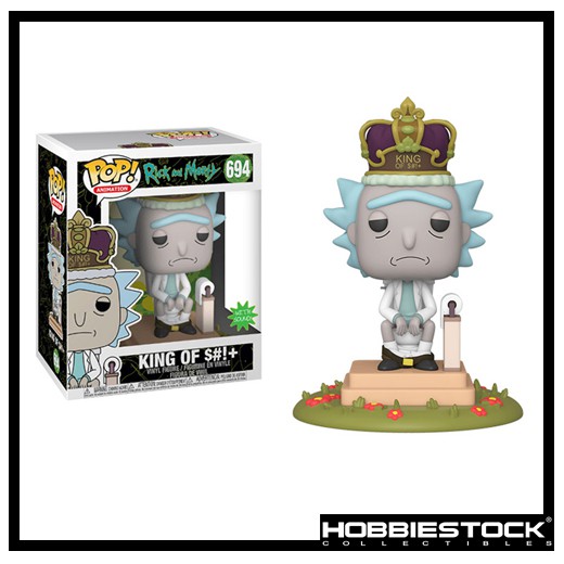 rick and morty king of funko pop