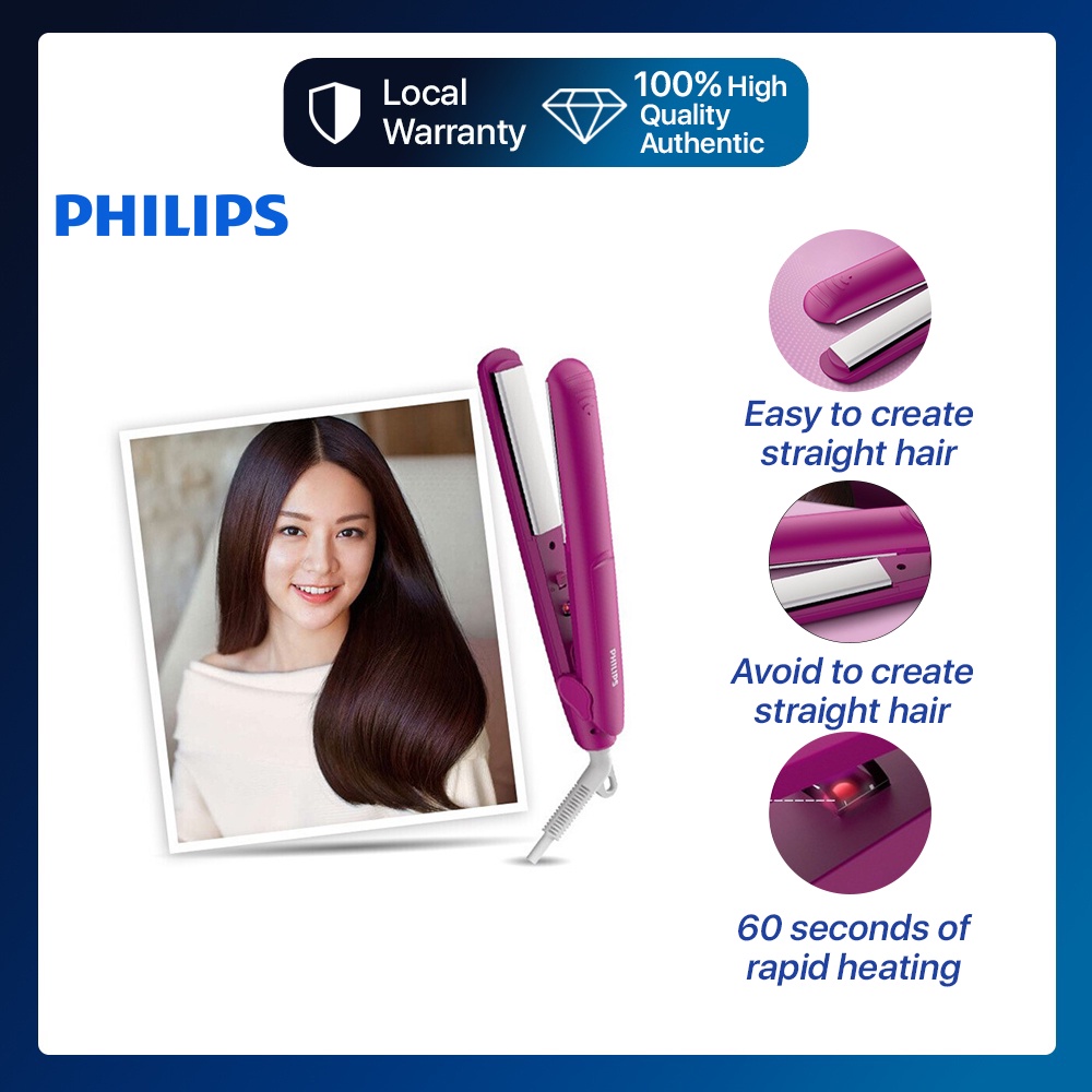 Philips HP8401/45 Professional Hair Straightener Hair Iron Electric Curling  Volume Straight | Shopee Philippines