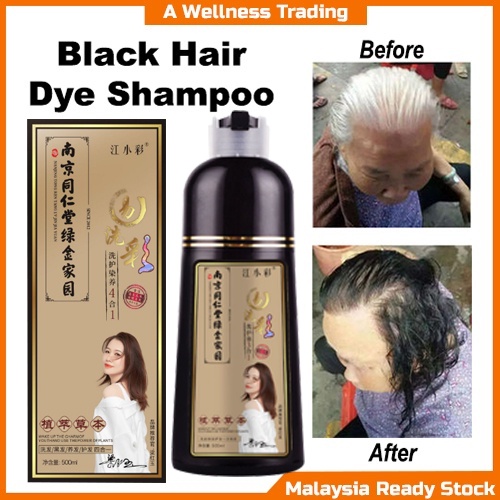 Herbal Shampoo White Hair to Black Hair in wash Natural Ingredient