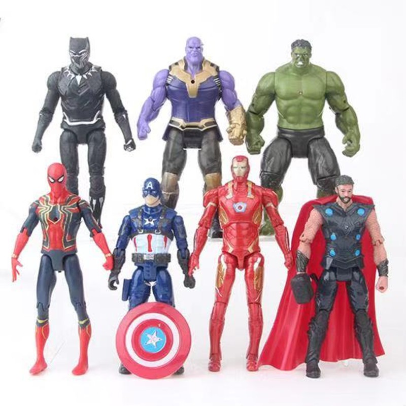 avengers infinity war action figure set