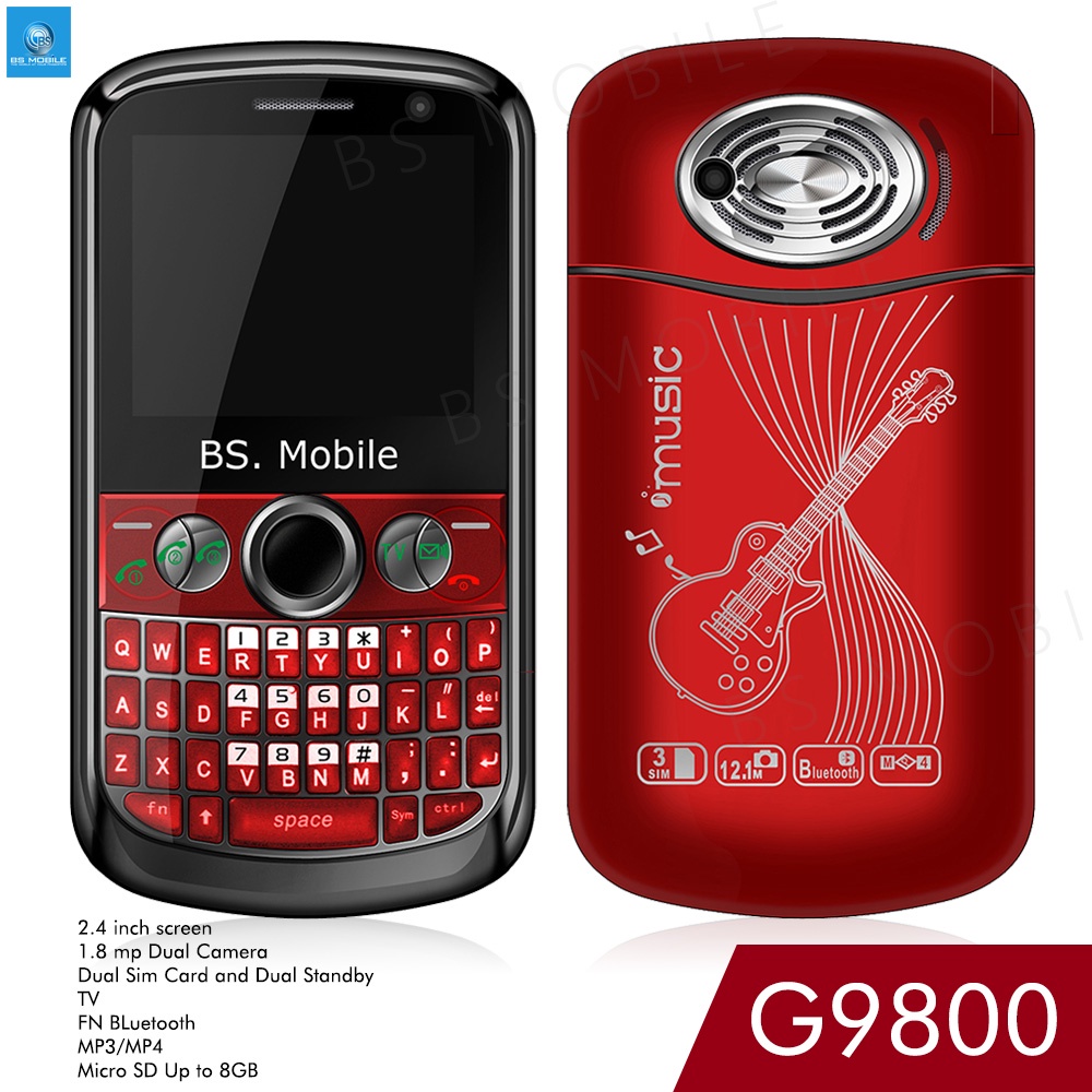 BS mobile Qwerty and Keypad Mobile Phone with TV Shopee Philippines