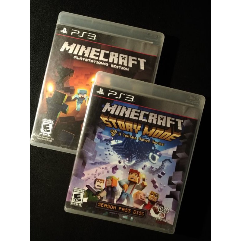 Minecraft Minecraft Story Mode Ps3 Cd Game Shopee Philippines