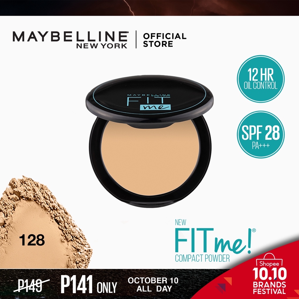 Maybelline Fit Me Compact Powder Make up Foundation Shopee Philippines