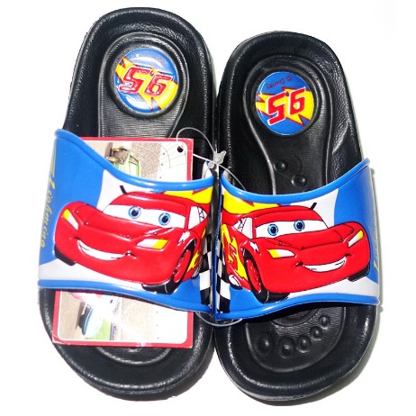 DISNEY CARS LIGHTNING MCQUEEN SLIPPERS 