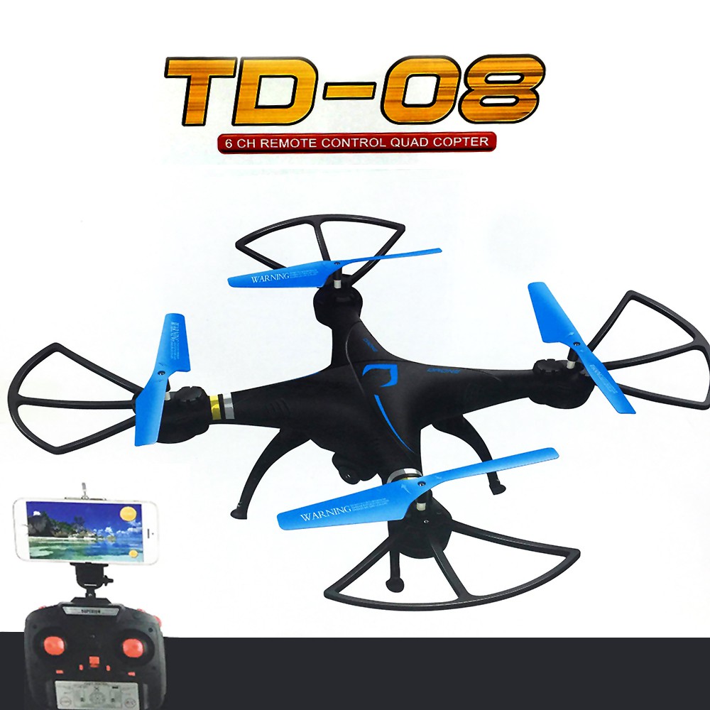 6 ch remote control quadcopter