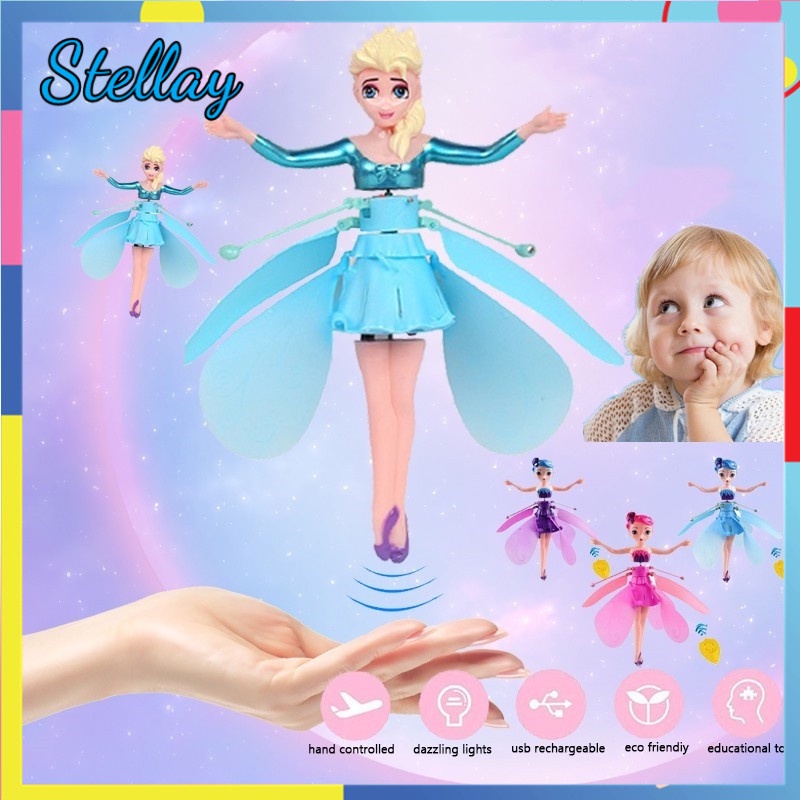 New Flying Fairy Girls Toy Magical Wing Infrared Induction Control
